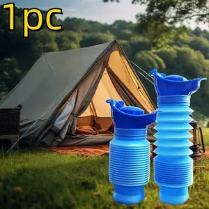 Portable Folding Urinal, 1 Count Leakproof Large Capacity Urinal with Compact Storage Bag, Suitable for Camping, Long Distance Driving, Outdoor Activities, Camping Toilet
