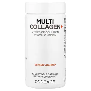 Codeage Multi Collagen+, 180 Vegetable Capsules