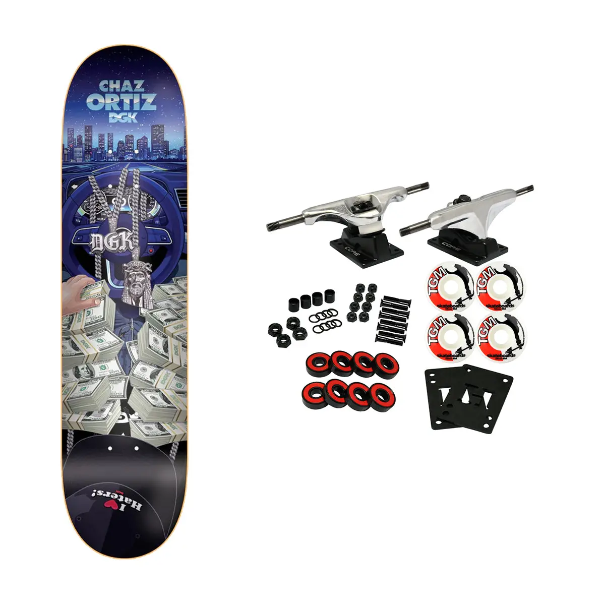 DGK Skateboard Complete Chaz Ortiz POV 8.1" x 31.85"