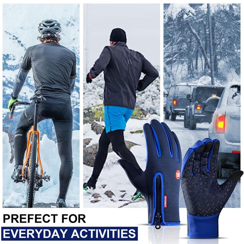 NEW Winter Warm Gloves for Men and Women – Windproof, Waterproof, and Touchscreen-Enabled for Work, Cycling, and Driving