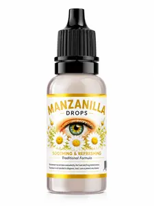 15ML Gota De Manzanilla Chamomile Eye Drops - Natural relief for Eye Irritation , Dryness and Redness