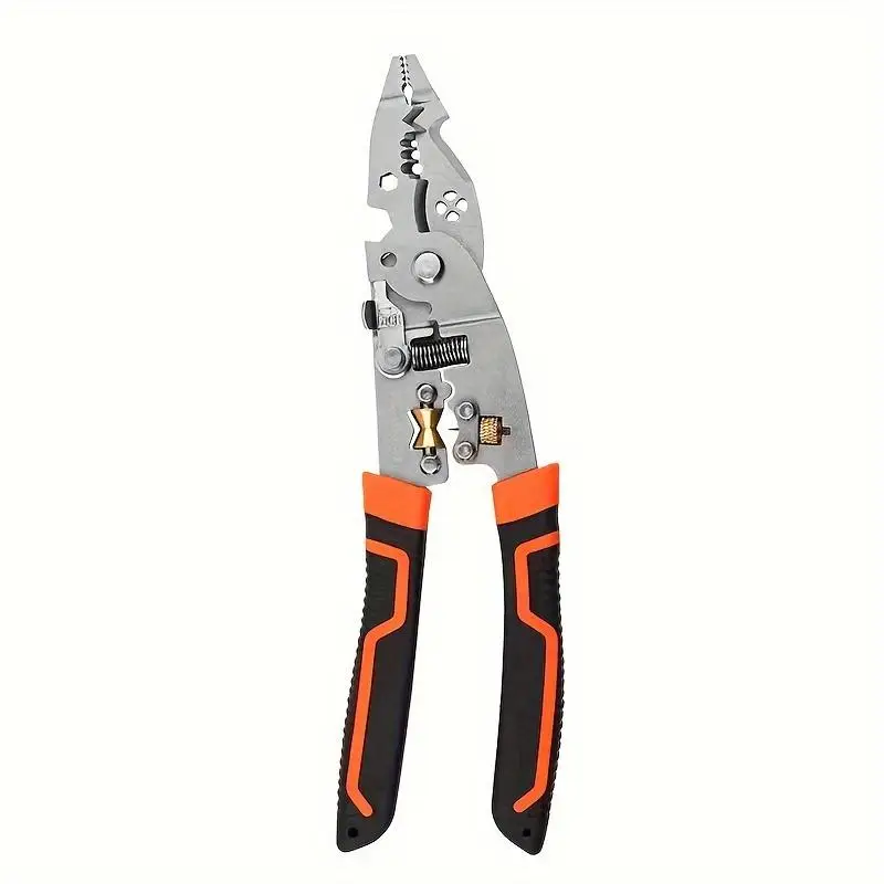 Multifunctional Wire Stripper, Professional 21 In 1 Wire Stripper with Anti-slip Handle, Adjustable Blade Wire Stripper, Hand Tool For Electrical Work