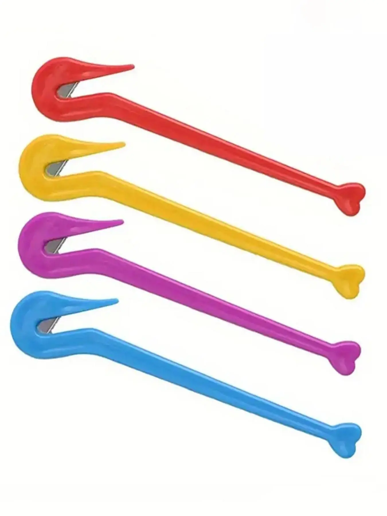 Disposable Hair Tie Cutter (4pcs), Hair Tie Remover Tool, Portable Lightweight Durable Hair Tie Cutter, Professional Hair Salon Tools & Accessories, Hair Styling Tool, Salon Supplies