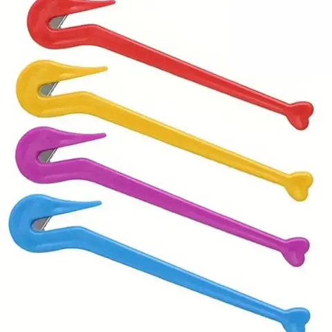 Disposable Hair Tie Cutter (4pcs), Hair Tie Remover Tool, Portable Lightweight Durable Hair Tie Cutter, Professional Hair Salon Tools & Accessories, Hair Styling Tool, Salon Supplies
