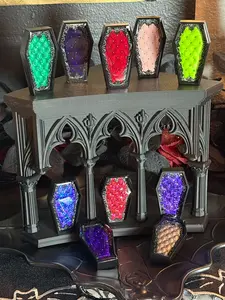 Coffin Colors Gothic Phone Stand and Grip | MagSafe or Adhesive Mount