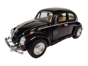 KINSMART 1967 Volkswagen Classical Beetle 1:32 Scale Diecast Model Car with Openable Door & Pull-Back Action for Collectors 5 Inches Length