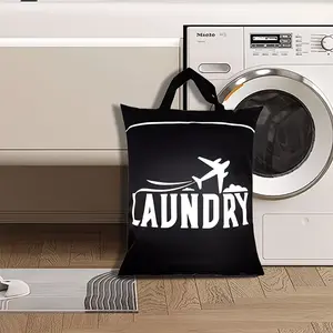 Travel Laundry Bag with Handle, Wet/dry Swimwear Bag, Gym Training Pack, University Dorm Use, Large Capacity for Dirty Clothes
