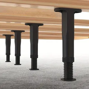 Heavy-Duty?Adjustable?Height Bed Frame Support Leg,?Bed Frame Replacement Legs,?Versatile Furniture Center Slats For Beds, Sofas, Dressers & More,?Furniture HardwareGift