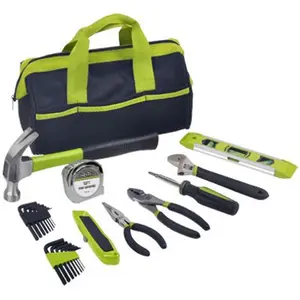 Apex Tool Group 218021 Master Mechanic 24 Piece Home Tool Set with Bag, Home Tool Kit, Multifunctional Tool Kit, Mechanics Tool Set