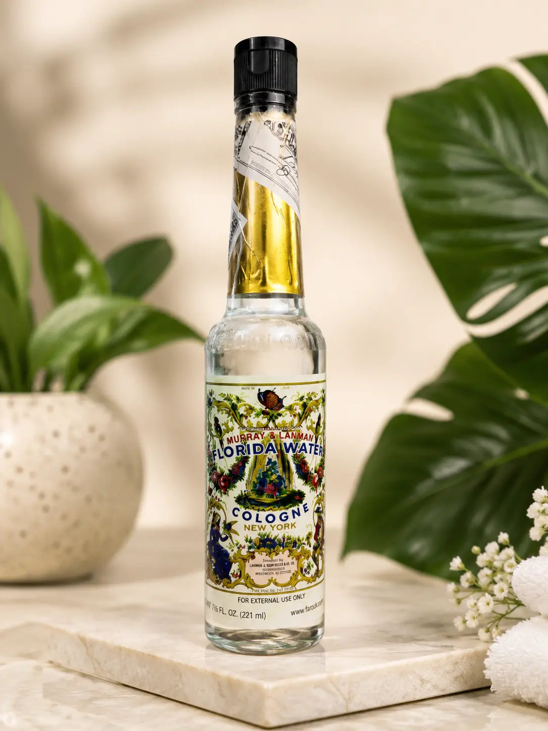 Florida Water Cologne | Refreshing Citrus Fragrance | Everyday Splash | 7.5 fl oz (221 ml)