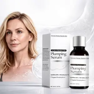 1PCS Plumping Serum with 92% Volufiline + 1% Pal-Isoleucine Face Serum for All Skin Types  - Visibly Plumping + Firming Skin, Smoothes Wrinkle Fine Lines Women Girl's Daily Skin Care