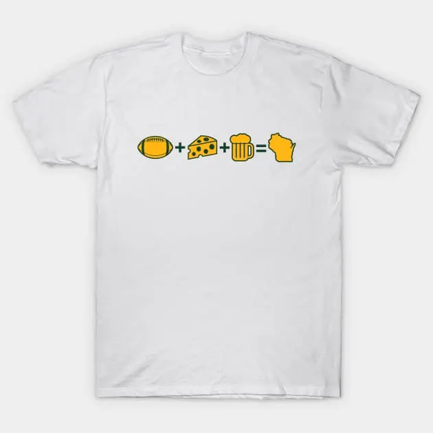 Wisconsin Math - Packers - T-Shirt