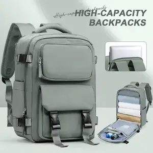 Ryanair Waterproof Travel Backpack 40x20x25 | Fits 15.6" Laptop | Compact Design for Travel in Ryanair Cabin