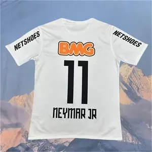 2012 2013 Home White Retro No.11 Short sleeved Soccer Jersey