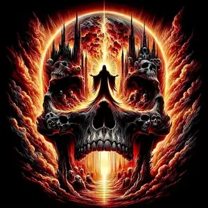 Skull Pattern DIY Diamond Arts Colorful Painting Kit without Frame, DIY 5D Diamond Arts Colorful Painting Kit, Wall Art Decor for Home Bedroom, Craft
