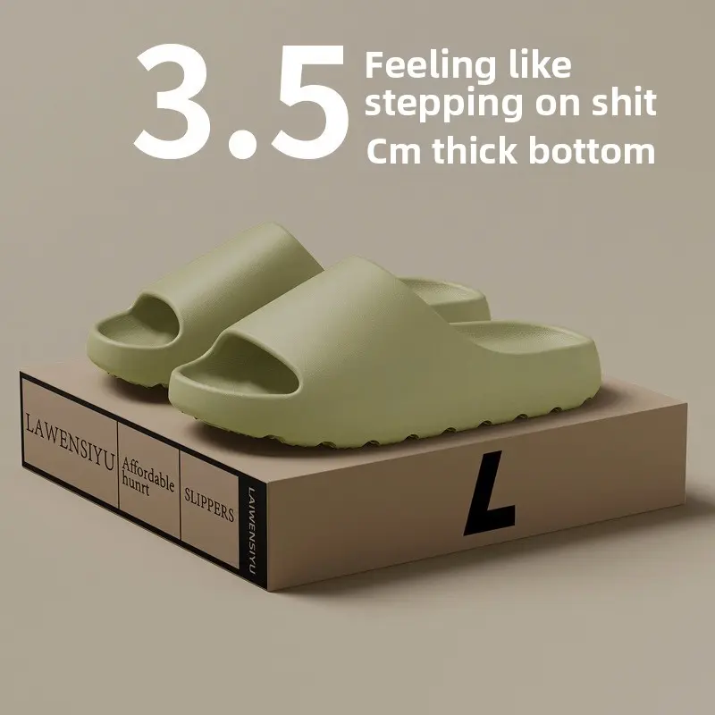 Coconut Slippers for Men, Sports Outdoor Wear, Home Use, Thick Sole EVA Slippers with Soft Cushioning for Women Coconut Slippers for Men, Sports Outdoor Wear, Home Use, Thick Sole EVA Slippers with Soft Cushioning for Women