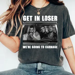 Get In Loser We're Going To Carnage T-Shirt, Spade Brothers Sweatshirt, The Lords Series Hoodie, Carnage Madness Chaotic, Shantel Tessier, Dark Romance Book Merch, Saint Beckham Carter, Haidyn Jamison Reeves, Kashton Landon Pierce