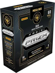 2025 Panini Prizm Club World Cup Soccer Mega Box| Official FIFA Trading Cards