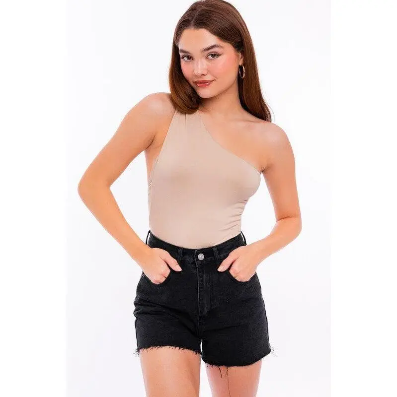 One Shoulder Bodysuit