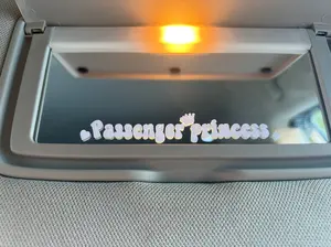 Passenger Princess Car Interior Sticker