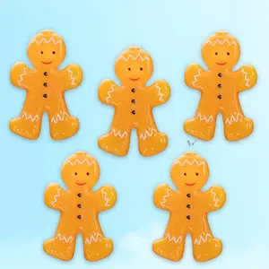 Northlight LED Gingerbread Men Christmas String Lights - 4' Clear Wire - 10ct