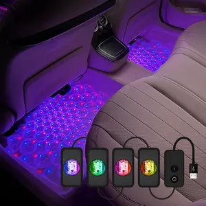Car LED Decorative Atmosphere Light, USB Car Interior LED Light, Car Interior Decorative Light, Car Interior Lighting, Car Decoration Accessories