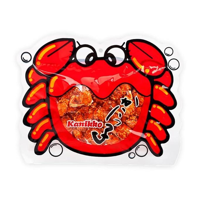 UMAYA Okabe Kanikko - Ready To Eat Fried Japanese Baby Crabs - With A Hint Of Sweet Honey and Savory Seasonings - Crunchy Gourmet Snack From Japan - Individual 2.3oz (65g) Snack Size Bag - Pack of 1