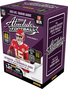PYT Break Sealed Case (20x) Panini 2025 Absolute Football Trading Card Blaster Boxes  6 Packs 15 Cards Each Ultra Rare Kaboom Inserts & Retail Exclusive storm  Rookies