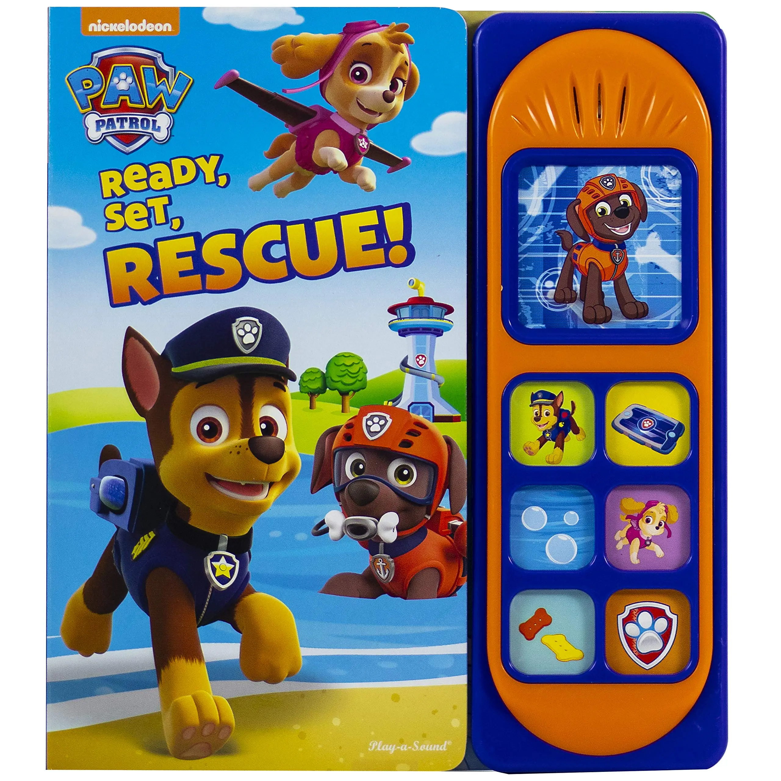 Nickelodeon Paw Patrol: Ready, Set, Rescue! Sound Book [With Battery] -- Pi Kids - Board Book