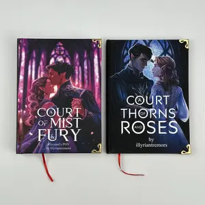 Court of Thorns and Roses & Court of Mist and Fury Hardcover Book Set by illyriantremors - Rhysand’s POV Fantasy Romance Collector Edition - BookTok Gift for Readers