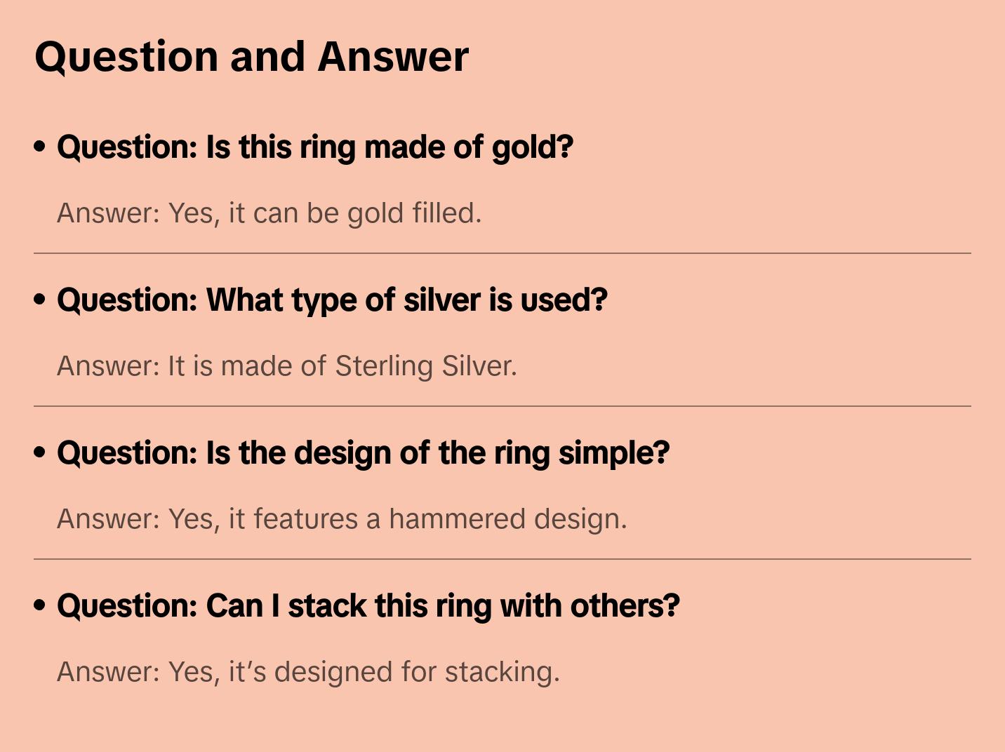 Dainty Stacking Ring