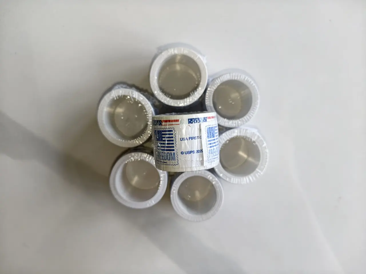2023 2024 2025 1Roll 100Pcs Coated Paper Decor Label Stickers for DIY Handcraft & Asset Tags