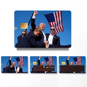 Credit Card Skin, Debit Card Skin Sticker for Transportation, Debit, Credit, 4PCS Card Cover No Bubble, Slim, Waterproof, Anti-Wrinkling Removable Credit Card Sticker