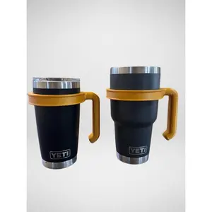 Slide-On Handle for YETI Rambler Tumblers – 3D Printed Grip for 20 & 30 oz Cups