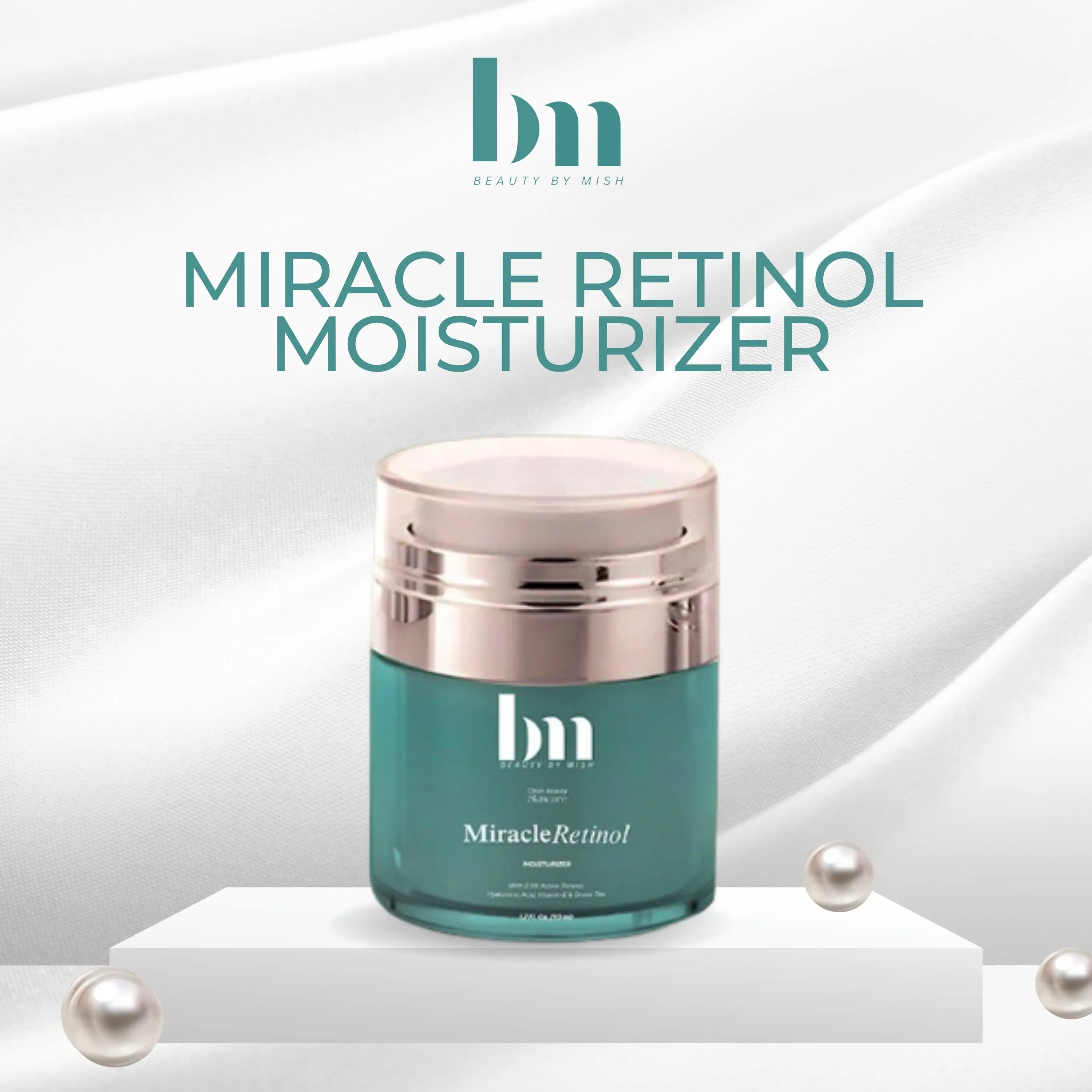 Miracle Retinol Moisturiser with Hyaluronic Acid, Vitamin E &  Skincare Skin Repair anti-aging face moisturizer Comfort Moisture