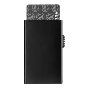 Minimalist Credit Card Holder Pop Up Cards RFID Protection Slim Metal Wallet - VC300