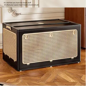 Vintage Style Storage Box, Enhances Space Aesthetics and Organization Efficiency, Retro Decorative Container for Home and Office Use, Living Room Storage