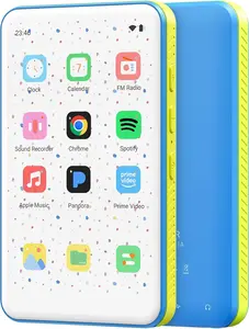 132GB MP3 Player with  5.0 and WiFi, 4.0 Inch Touchscreen MP4 Players, Android  MP3 Player with Spotify, , Deezer, Play Store, Browser, HiFi Hiby Music Player, Expand up to 1TB