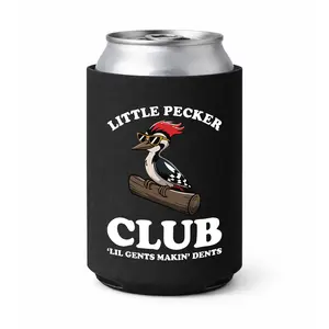 Little Peckers Club Funny Koozie Can Holder Sleeve
