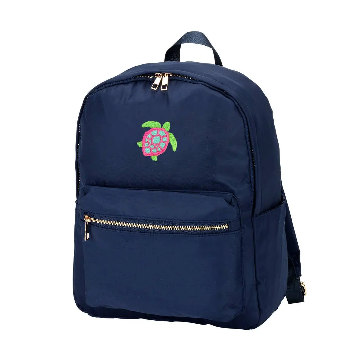Sea Turtle Charlie Backpack Coastal School Travel Water Resistant Bag #M364VL-TUR