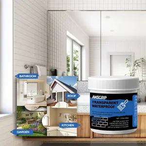 AKSGRP Clear Waterproof Glue - Leak Repair for Kitchen, Bathroom, Roof & Wall