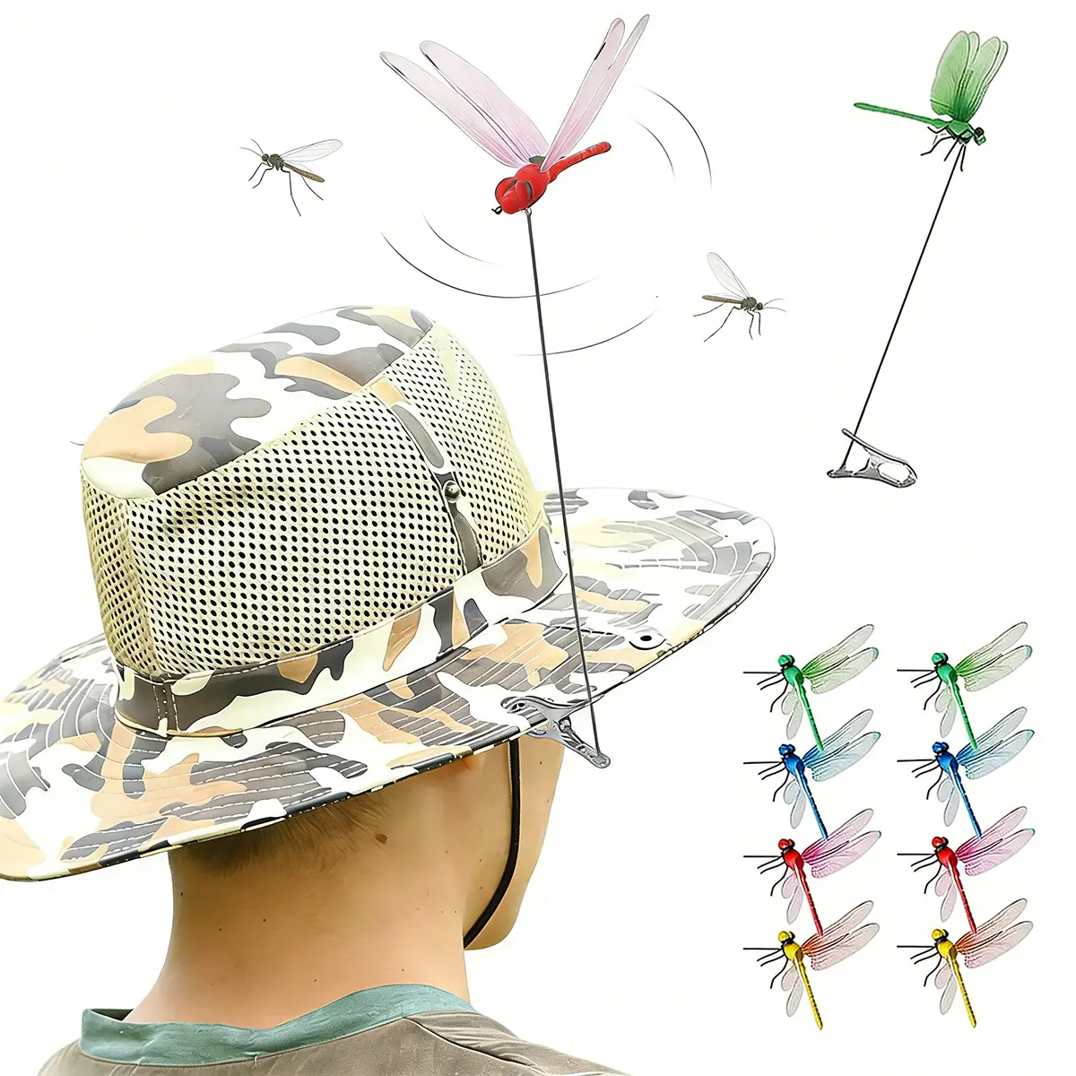 Dragonfly Ornament: Natural Mosquito Repellent for Outdoor Dragonfly Ornament: Natural Mosquito Repellent for Outdoor