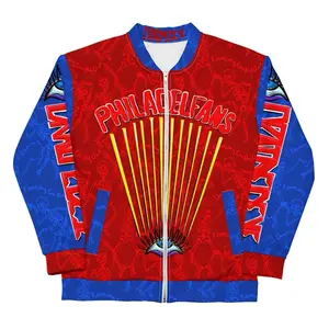 Philadelfans Bomber Philly Baseball Jacket by DrainedEye