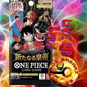 One Piece Japanese OP09 The Four Emperors CARDS LIVE OPENING