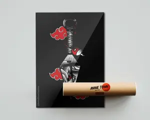 Naruto Uchiha Itachi Genjutsu Kunai Poster