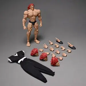 ST Baki Hanma Son Of Ogre Action Figure Hanma Yuujiro Figurine Ko Fighting PVC Collection Anime Yujiro Figures Model Toys Gifts tiok