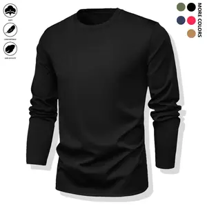 Men's Long Sleeve T-Shirt - Breathable, quick-dry fabric suitable for gym workouts, morning runs, or outdoor activities, providing freedom of movement while staying dry and comfortable