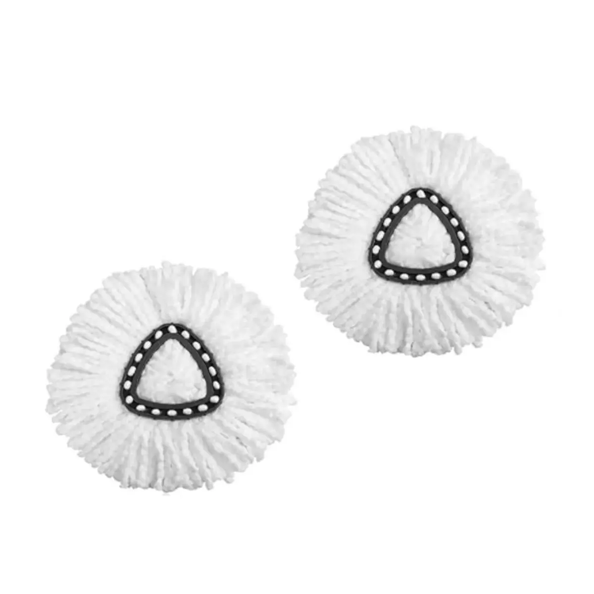Mop Replacement Heads for Vileda Easywring 2-In-1 Turbo,Mop Refill Head,Microfiber Mop Cloth Pad, Cleaning Tools Mop Accessories NONE