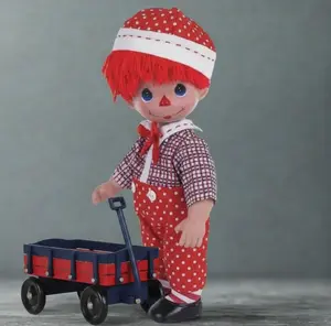 Officially Licensed Precious Moments Pretty in Polka Dots Raggedy Andy, 12 Inch Doll by Linda Rick