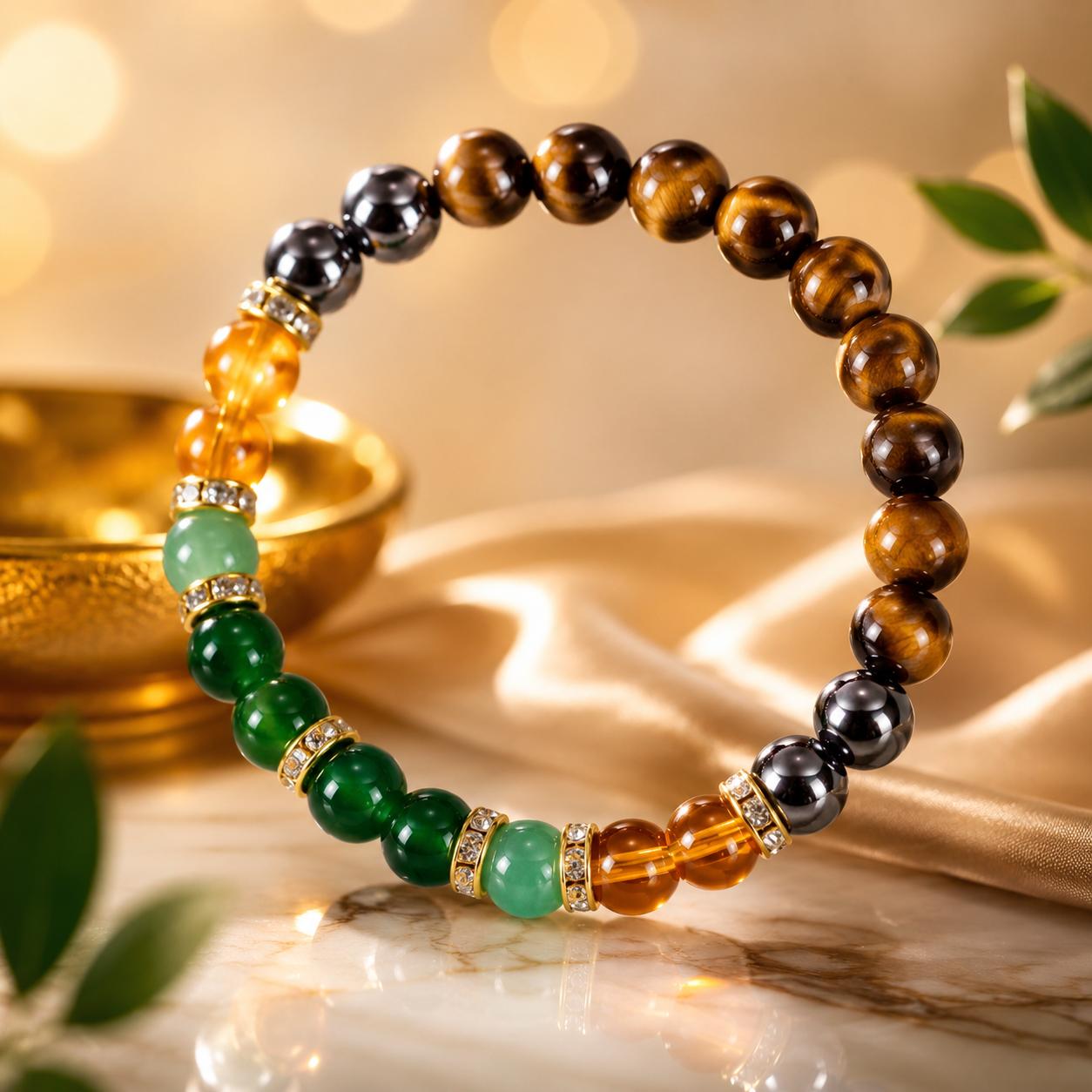 Money Bracelet with Black Onyx and Tiger's Eye - Luck Bracelet - Attract Wealth, Abundance and Prosperity Crystals And Healing Stones Lucky Bracelet Jewelry Bracelet Crystal Gemstone Bracelet Exquisite Bracelet High Quality Bracelet Crystals Bracelets Money Bracelet with Black Onyx and Tiger's Eye - Luck Bracelet - Attract Wealth, Abundance and Prosperity Crystals And Healing Stones Lucky Bracelet Jewelry Bracelet Crystal Gemstone Bracelet Exquisite Bracelet High Quality Bracelet Crystals Bracelets